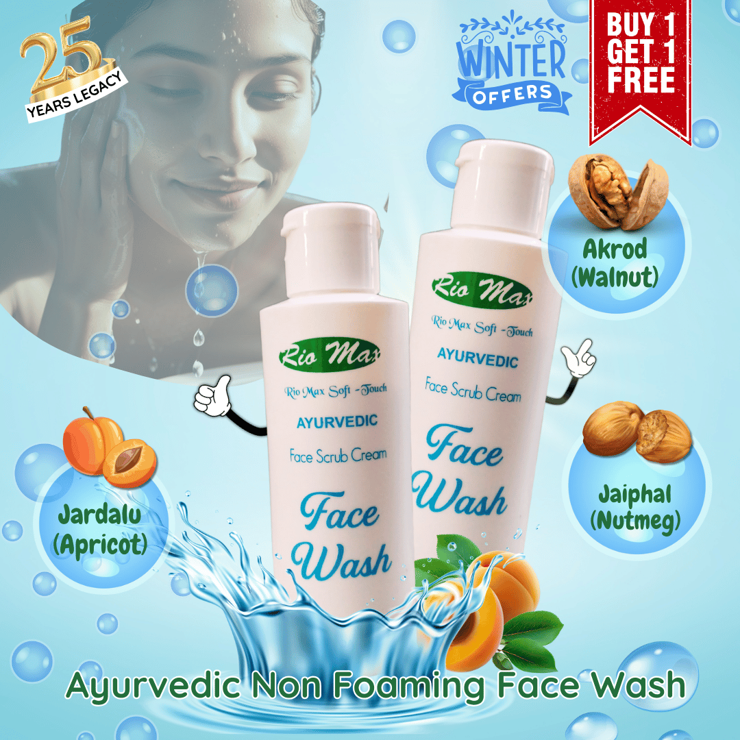 Ayurvedic Face Wash 100GM Buy 1 Get 1 Free